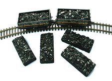 6 Real Coal Loads for oo gauge