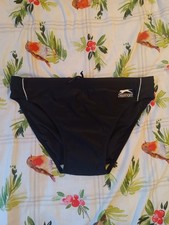 Slazenger Mens Black Swimming