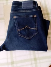 Mish Mash Men's Blue Flex Stretch Denim Jeans Tapered Fit 32W 34L Excellent Con