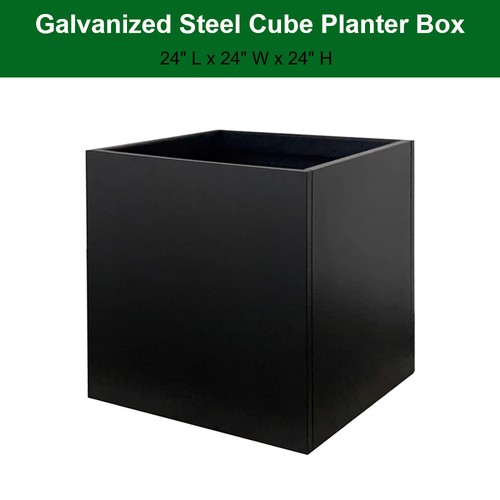 Metal garden planter box - garden, large