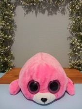 Large Pink Ty Beanie Boo Seal