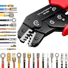 Ratcheting crimping tool set - ratcheting,