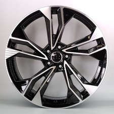 20" 823 black pol alloy wheels