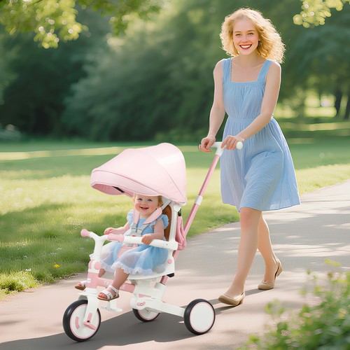 Kids toddler trike with - 5,