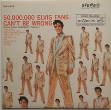 Elvis' Gold Records 2 Canadian 1962 Staggered Label LP Incredible Disc!!! EX/EX-