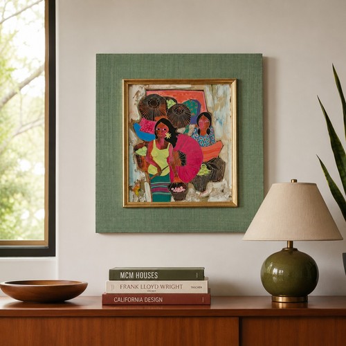 Vintage original signed - vintage, thai