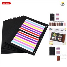 Black Scrapbooking Pages Set