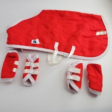 BREYER - RUG SET STABLE BLANKET TRADITIONAL 1:9 SCALE HORSE ACCESSORIES 