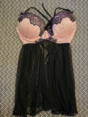Ann summers eleece peach black - summers,