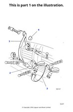 Jaguar Genuine Seat Belt Fits