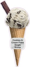 Ice cream van sticker Cookies
