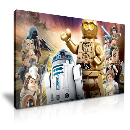 Lego star wars stretched - star,