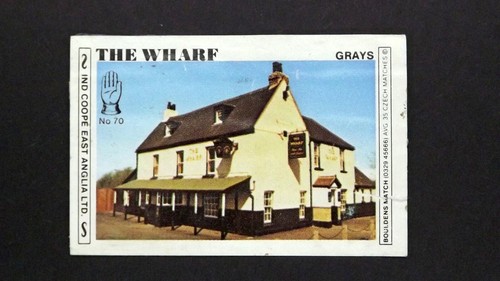 Matchbox label ind - cooper, pub