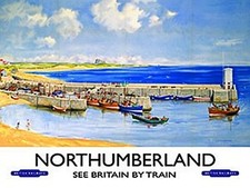 Northumberland old railway ad