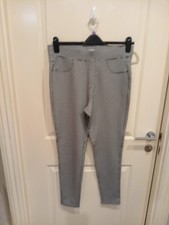 Tu, Dogtooth Leggings, Size 16, Viscose And Polymide