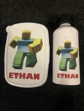 Kids Roblox Lunchbox and Water