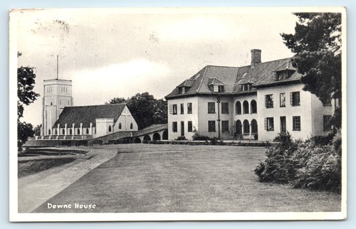 Postcard downe house girls - house,