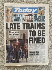 Today Newspaper 9th April 1990