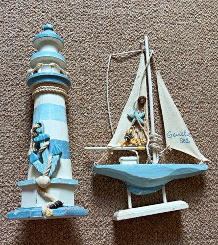 Nautical lighthouse sailboat - lighthouse,