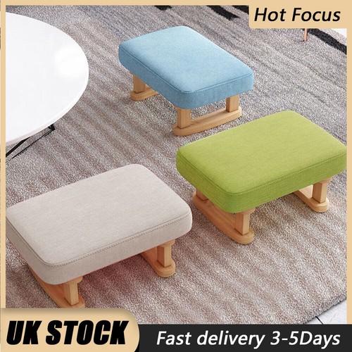 Shoe bench wooden footstool - bench,