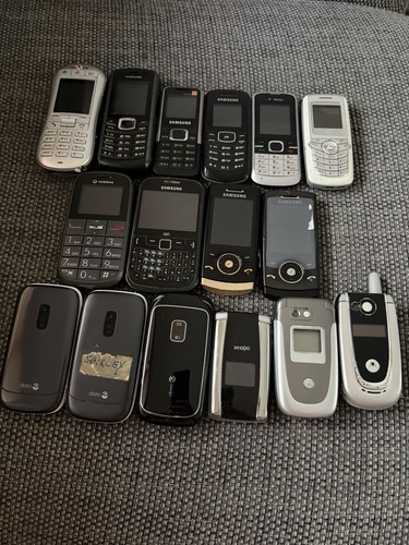 Job lot 16x mobile phones - job,