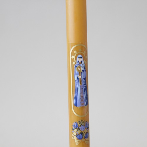 Unbleached beeswax candlemas - beeswax,