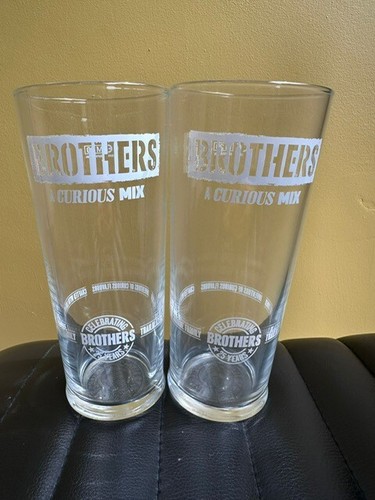 New brothers pint glasses - 2,