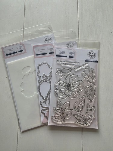 Pinkfresh studio stamp stencil - studio,