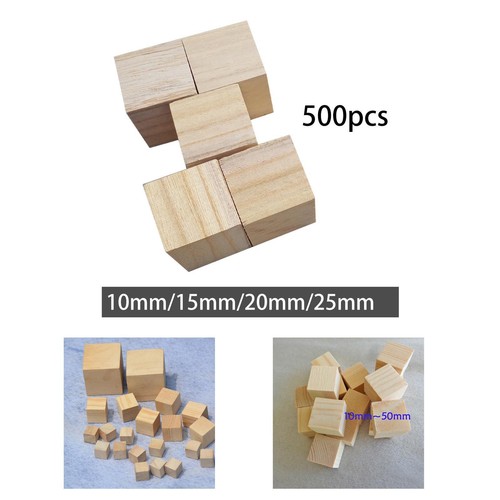 50x wooden blocks - wooden, wood