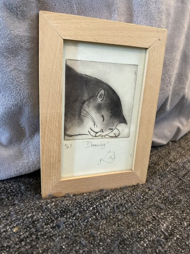 Cat art sketch - cat,
