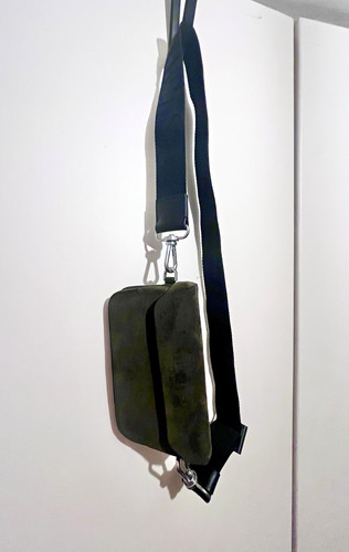 Allsaints green leather - green,