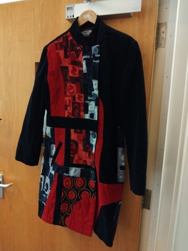 Desigual black red - desigual, cotton
