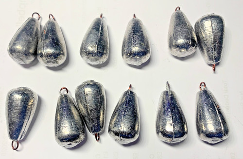 2oz bomb pear fishing - 2oz, 12