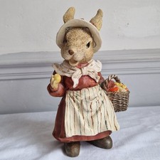 Whimsical Resin Bunny Rabbit
