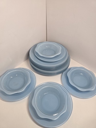 Delphite blue pyrex - ,