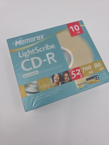 Memorex lightscribe 10 - memorex,