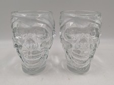 PAIR Luminarc USA Pirate Skull