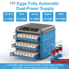 192 Egg Incubator Fully