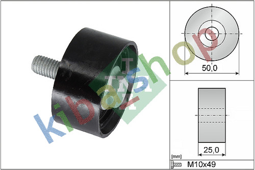 Timing belt support - belt,
