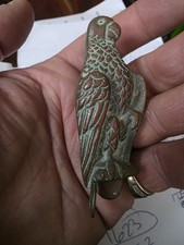 Antique Brass Parrot/EaglePigeon Door Knocker 7.5x2.5cm