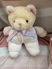 Pink ABC Teddy Bear Soft Toy Plush By Metro Toys