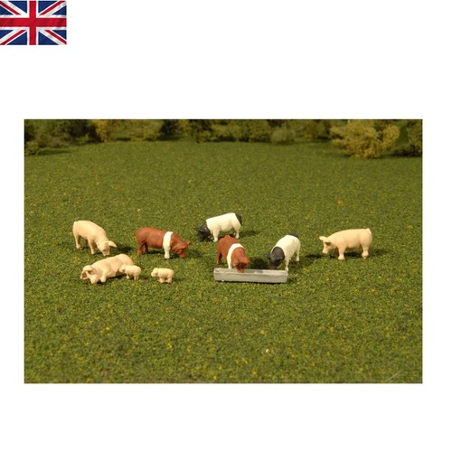 Realistic pigs miniature - pigs,