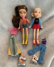Lil Bratz Dolls 3rd Ed Cloe , 5th Ed Talia , Clothes , Shoes & Accessories. VGC