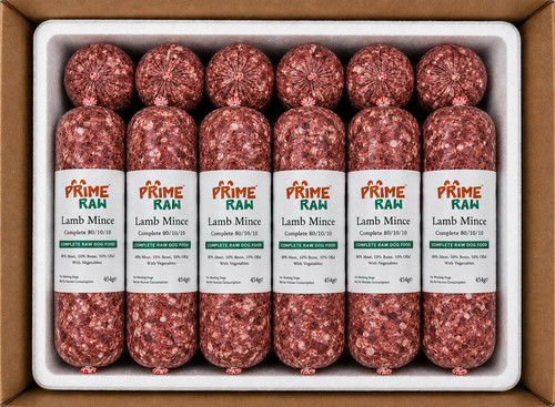Lamb mince raw dog food - mince,