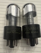 Match Pair Sylvania 6K6GT/G