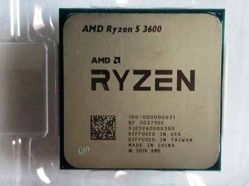 Cpu amd ryzen 3600 6 - amd,