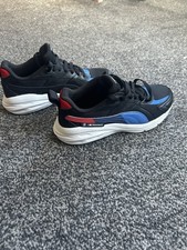 PUMA Bmw M Motorsport Hypnotic Ls Lace Up  Mens Black Sneakers Casual Shoes 3086