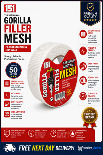 Gorilla filler jointing tape - filler,