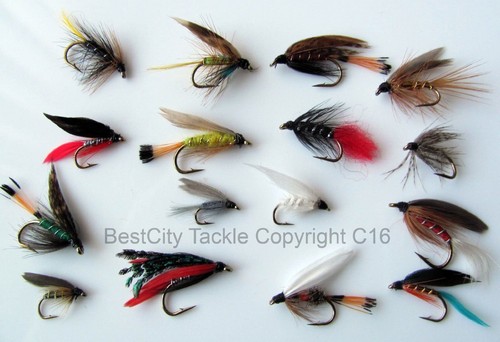 Fly fishing flies wet - fishing,