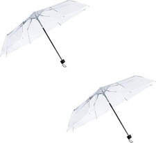Clear Umbrella Small 2 Pack